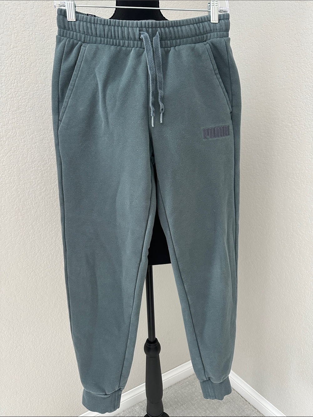 Puma Men's Slate Gray Sweatpants Joggers